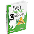 �ABT Din K�lt�r� ve Ahlak Bilgisi ��retmenli�i 3 Deneme ��z�ml� �ndeks Kitap