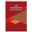 Eser S�zle�mesinde Ceza Ko�ulu Gazi Kitabevi