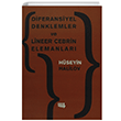 Diferansiyel Denklemler ve Lineer Cebrin Elemanlar� Literat�r Yay�nc�l�k