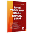 �dari Yarg�lama Usul� Kanunu �erhi Se�kin Yay�nevi