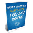 Banka S�navlar� Genel Yetenek 3 ��z�ml� Deneme Halk Bankas� ve Ziraat Bankas� S�navlar� Kr Akademi