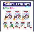 1. S�n�f Yar�y�l Tatil Seti Mavi Deniz Yay�nlar�