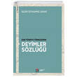 Eski T�rkiye T�rk�esinin Deyimler S�zl��� DBY Yay�nlar�