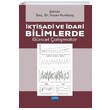 �ktisadi ve �dari Bilimlerde G�ncel �al��malar Nobel Yay�nevi