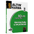 8.S�n�f LGS Din K�lt�r� ve Ahlak Bilgisi 10x10 Deneme S�nav� Alt�n Karma