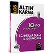 8.S�n�f LGS T.C �nk�lap Tarihi ve Atat�rk��l�k 10x10 Deneme S�nav� Alt�n Karma
