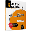 8.S�n�f LGS T�rk�e 10x20 Bran� Deneme Alt�n Karma