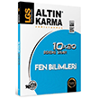 8.S�n�f LGS Fen Bilimleri 10x20 Deneme S�nav� Alt�n Karma