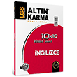 8.S�n�f LGS �ngilizce 10x10 Deneme S�nav� Alt�n Karma