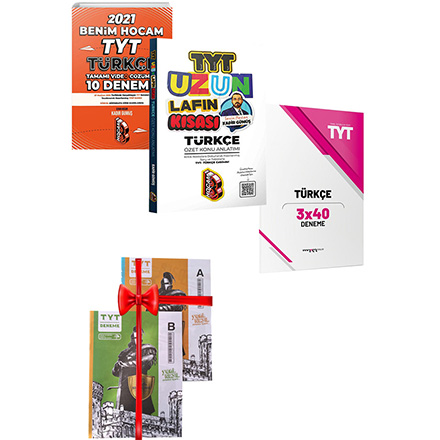 TYT T�rk�e 10 lu Deneme �zet Konu Anlat�m� ve 3x40 Deneme Seti Deneme S�nav� HED�YEL� Benim Hocam Yay�nlar�