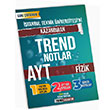 AYT Fizik �stanbul Teknik �niversitesini Kazand�ran Trend Notlar Trend Akademi Yay�nlar�
