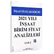 Y�l� �n�aat Birim Fiyat Analizleri I II �nal Ak�al� Se�kin Yay�nevi