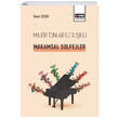 Maj�r Tonlar ile �li�kili Makamsal Solfejler E�itim Yay�nevi Bilimsel Eserler E�itim Yay�nevi