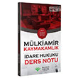 2021 Kaymakaml�k M�LK�AM�R �dare Hukuku Ders Notu Ba�kent Kariyer Yay�nlar�