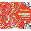 Yeti�kinler ��in Hayvanlar ve Desenler Mandala Boyama Kitab�-1 Mor Elma Yay�nc�l�k