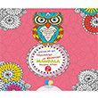 �ocuklar ��in Hayvanlar Ve Desenler Mandala Boyama Kitab�-2 Mor Elma Yay�nc�l�k