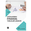 Uygulamal� Finansal Tablolar Analizi 4.Bask� Gazi Kitabevi