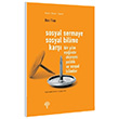Sosyal Sermaye Sosyal Bilime Kar�� Ben Fine Yordam Kitap
