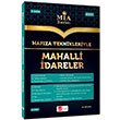 Haf�za Teknikleriyle Mahalli �dareler M�A Serisi Akfon Yay�nlar�