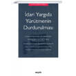 �dari Yarg�da Y�r�tmenin Durdurulmas� Se�kin Yay�nlar�