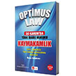 Kaymakaml�k Optimus Law 50 Kanunda T�rk �dare Hukuku Konu Anlat�ml� Soru Bankas� ��z�ml� Akfon Yay�nlar�