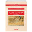 Kleine Schriften (K�sa Yaz�lar) Ak�a� Yay�nlar�