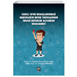 Farkl� Spor Bran�lar�ndaki Hakemlerin De�er Yarg�lar�n�n �nsani De�erler A��s�ndan �ncelenmesi Gazi Kitabevi