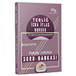 TEBL�� �cra �flas Hukuku Soru Bankas� ��z�ml� Necip �zg�r Oluklu Dizgi Kitap