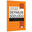 Deyimler S�zl��� T�rkmen T�rk�esi T�rkiye T�rk�esi Etkile�im Yay�nlar�