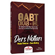 �ABT Din K�lt�r� Ahlak Bilgisi ve �HL Meslek Dersleri ��retmenli�i Ders Notlar� Y�nerge Yay�nlar�