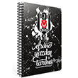 G�pta BJK Spiralli Ofset PP Kapak A4 80 Yaprak Kareli Defter