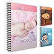 Baby Notes Spiralli Karton Kapak A4 100 Yaprak Kareli Defter G�pta