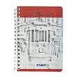 �stanbul The Magic City Spiralli Ofset PP Kapak A6 Defter G�pta