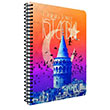 �stanbul Spiralli Karton Kapak A4 120 Yaprak Kareli Defter G�pta