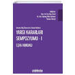 Yarg� Kararlar� Sempozyumu 1 E�ya Hukuku On �ki Levha Yay�nlar�