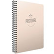 Pastoral Spiralli Plastik Kapak Defter 17x24 72 Yaprak �izgili (3251) G�pta