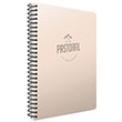 Pastoral Spiralli Plastik Kapak Defter 17x24 96 Yaprak �izgili (3253) G�pta