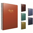 G�pta Metal Notes Spiralli Plastik Kapak Defter 17x24 Cm 80 Yaprak �izgisiz