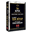 KPSS T�m Adaylar VIP Genel Yetenek Genel K�lt�r Konu Anlat�ml� Tek Kitap Yarg� Yay�nlar�