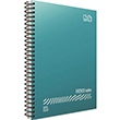 G�pta Fresco Spiralli Plastik Kapak Defter A4 80 Yaprak �izgisiz Defter GP.3-4877000-2011