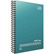 G�pta Fresco Spiralli D�z Plastik Defter A6 72 YP Kareli Defter