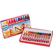 Fatih Pastel Boya Yeni Form�l 12 Renk K�ng S�ze 34012