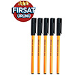 5 li Pensan T�kenmez Kalem Ofispen Siyah PNS.PE01010TKSI