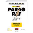 TYT KPSS ALES DGS MS� Benzersiz Paragraf Yaprak Test Klas Serisi Yarg� Yay�nlar�