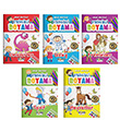 Gong �ocuk Okul �ncesi Etkinlikli Boyama 3-7 Ya� 5 Kitap Set Gong �ocuk