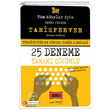 2021 T�m Adaylar ��in TAR�HPERVER Tamam� ��z�ml� 25 Deneme Yarg� Yay�nlar�