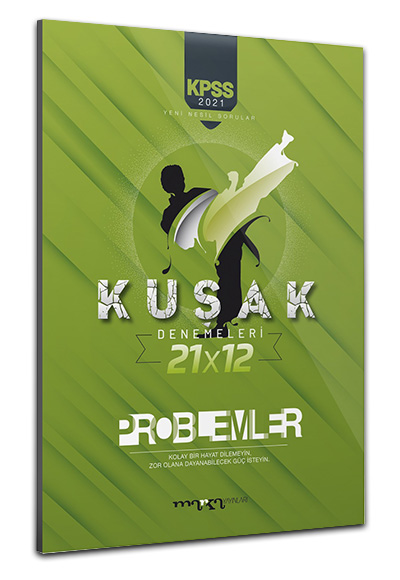 KPSS Yeni Nesil Kolaydan Zora 21x12 Problemler Ku�ak Deneme Marka Yay�nlar�