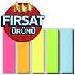 5 Renk Neon Renkli Ayra� PMP-550 Not Yaz