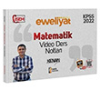 KPSS Matematik Evveliyat Video Ders Notlar� �sem Yay�nlar�