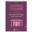 Mimarl���n D�rt ��esi Ve �ki Konferans Gottfried Semper Janus Yay�nlar�